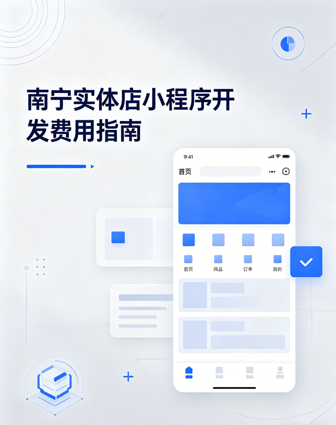 实体店做小程序要花多少钱？2026年南宁市场报价全解析